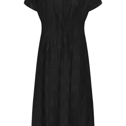La Rouge Camilla dress sort tætsiddende kjole I Dresslab