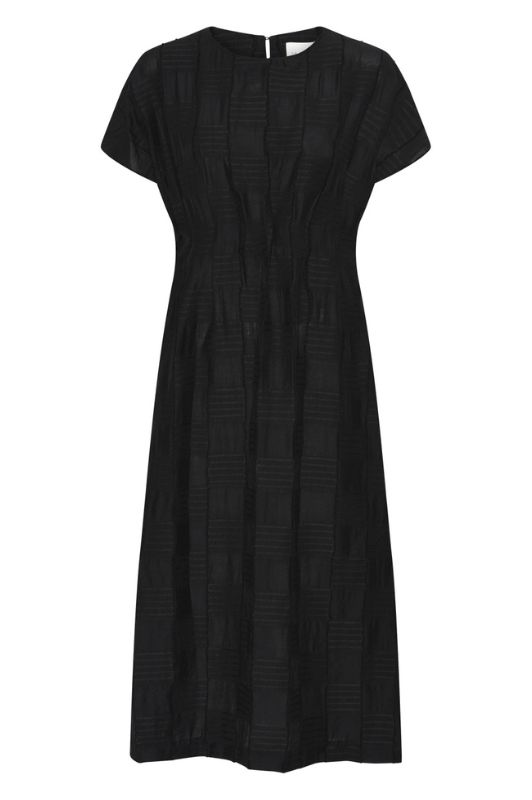 La Rouge Camilla dress sort tætsiddende kjole I Dresslab