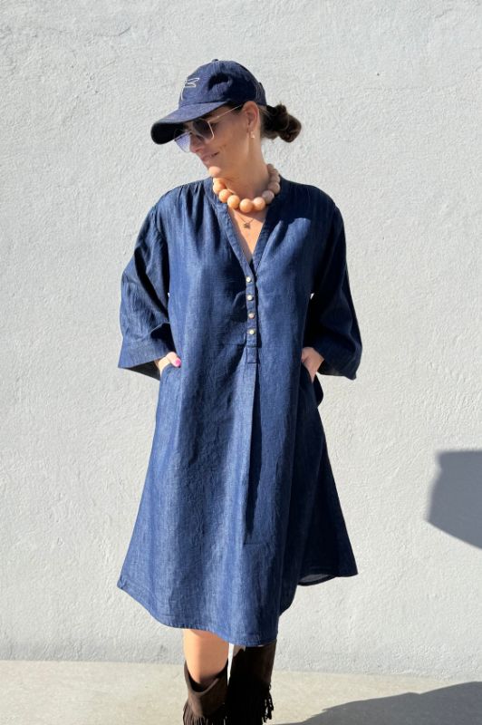 Gaspar Mumbai denim dress | Cool jeans kjole I Dresslab