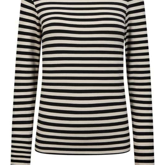 Freequent Liana bluse I Strib sort