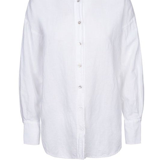 Luxzuz Gertantu shirt I Hvid hørskjorte