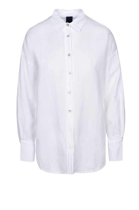Luxzuz Gertantu shirt I Hvid hørskjorte