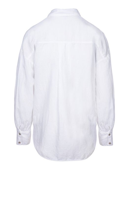 Luxzuz Gertantu shirt I Hvid hørskjorte