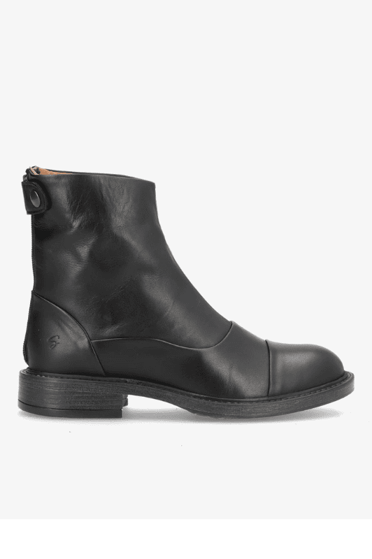 Shoedesign Copenhagen Dahlia skindstøvle I Blødt læder i sort