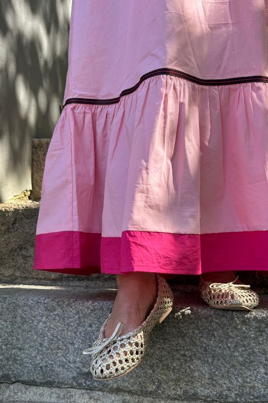 Gaspar Genova dress | Flot rosa kjole I Dresslab