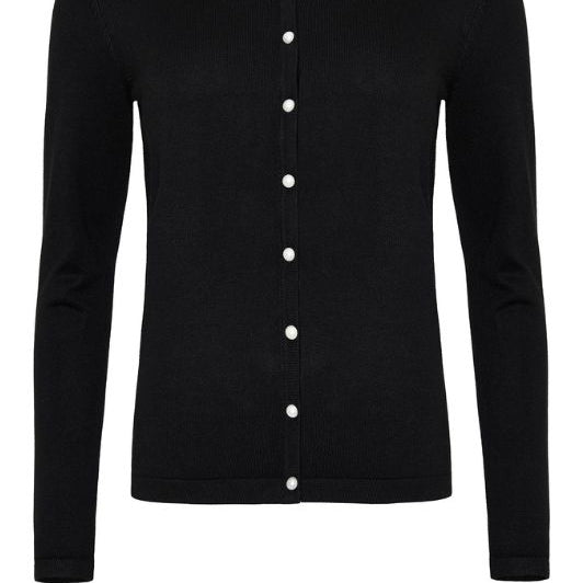 Ofelia Fri strik cardigan I Sort