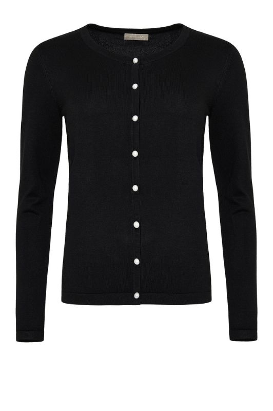Ofelia Fri strik cardigan I Sort