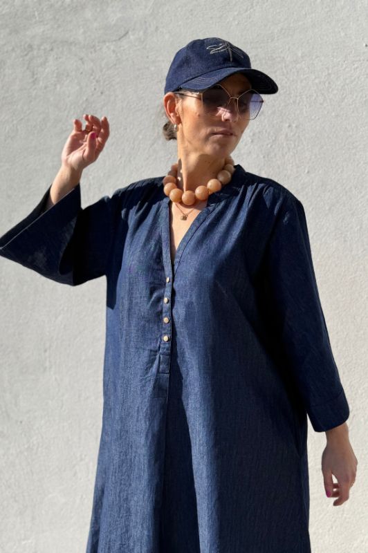 Gaspar Mumbai denim dress | Cool jeans kjole I Dresslab