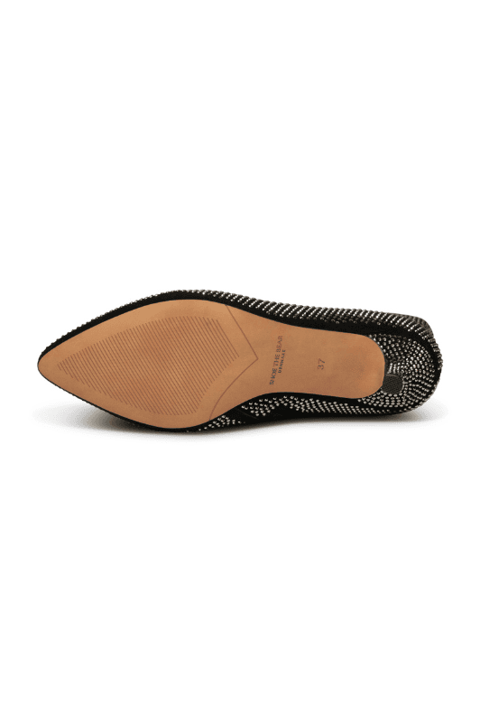 Shoe the Bear Saga Zip | Ruskindsstøvle | Sort med sten
