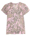 Ofelia Maja bluse lyserød paisley I Dresslab