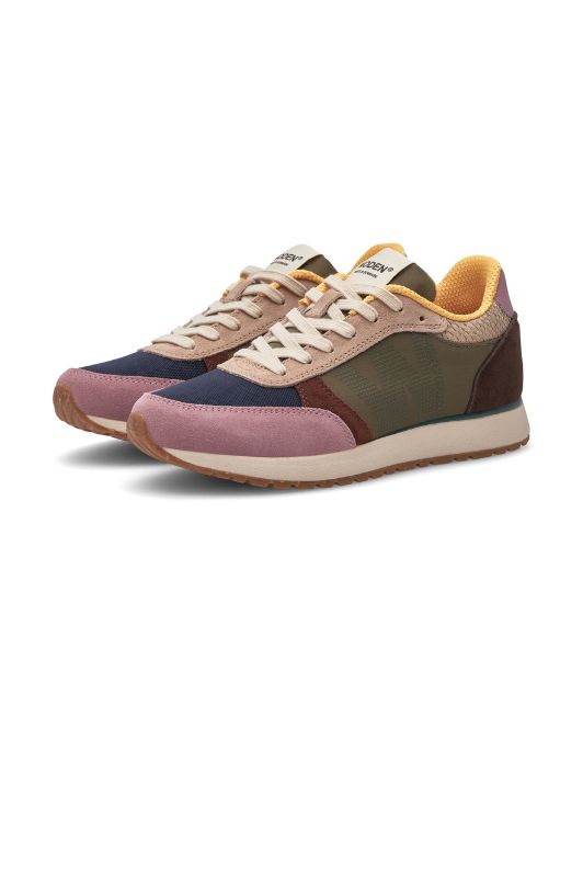 Woden Ronja  | Sneakers i dark algae multi | Bestseller model