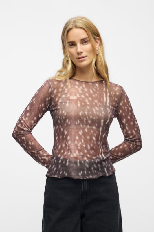 Object Montana meshbluse bambiprint