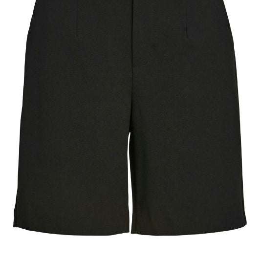 Object Lisa wide shorts med lommer i sort I Dresslab