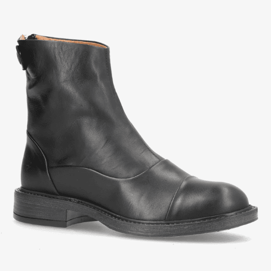 Shoedesign Copenhagen Dahlia skindstøvle I Blødt læder i sort