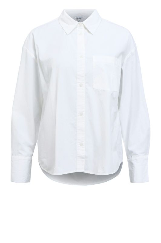 Object Zila skjorte i hvid I Dresslab