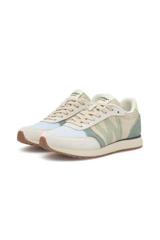 Woden Ronja  | Sneakers i flotte forårsnuancer | Wax multi