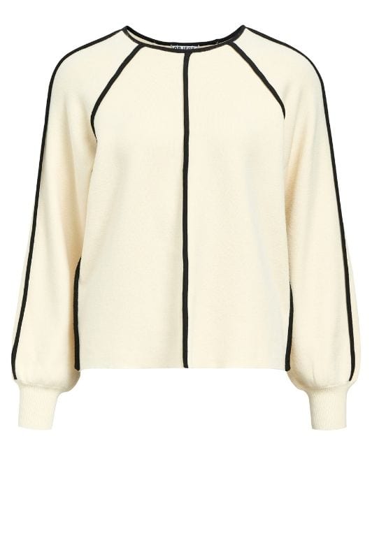 Object Reynard striktrøje creme