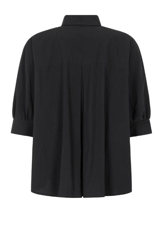 Tooday Anabel shirt I Oversize skjorte i sort