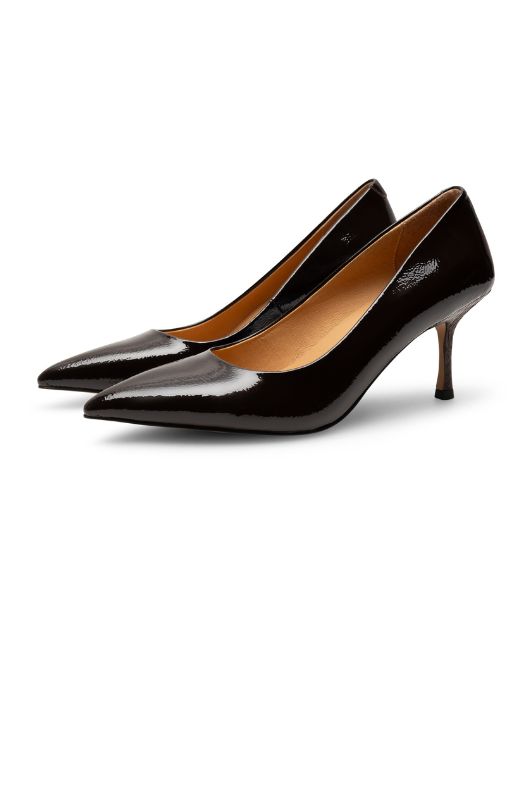 Woden Laura | Flot chokoladebrun stilet