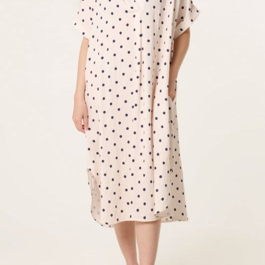 Studio West dress I Prikket sommerkjole i creme