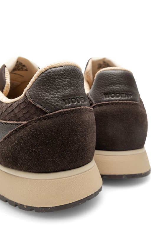 Woden Ronja mix chocolate sneakers | Dresslab