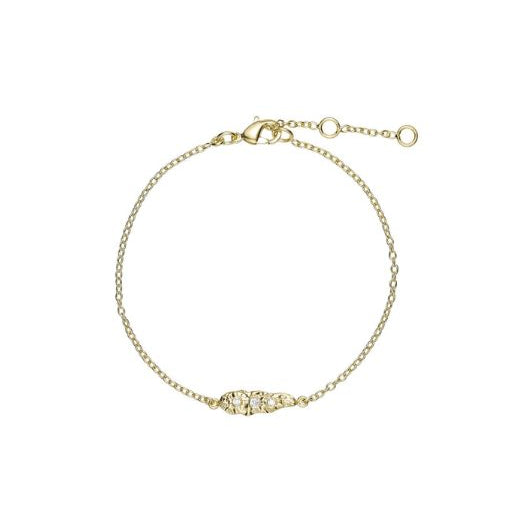 Pure by Nat I Iris armbånd i 24K guldbelagt
