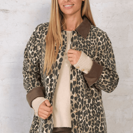 Prepair Leonora jakke | Cool leopard jakke