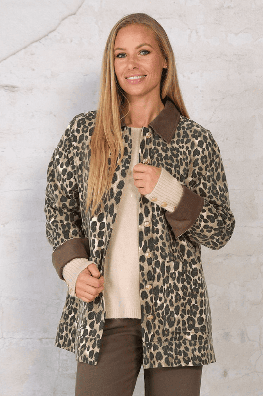 Prepair Leonora jakke | Cool leopard jakke