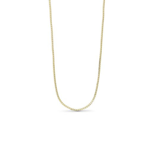 Pure by Nat I Slange halskæde 24K guldbelagt