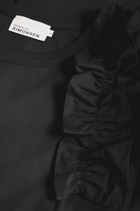 Karen By Simonsen Oda dress I Cool sporty kjole i sort