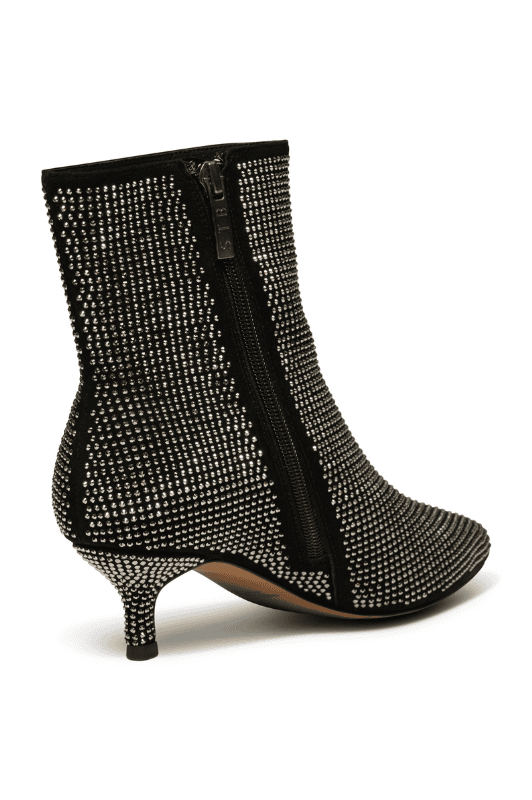 Shoe the Bear Saga Zip | Ruskindsstøvle | Sort med sten