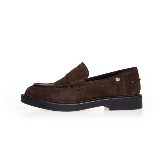 Copenhagen Shoes The beauty sko | Loafer i brun ruskind