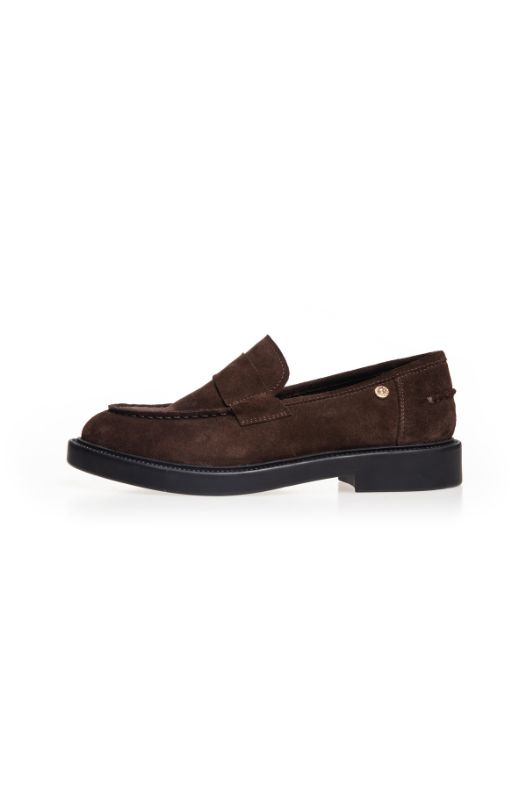 Copenhagen Shoes The beauty sko | Loafer i brun ruskind