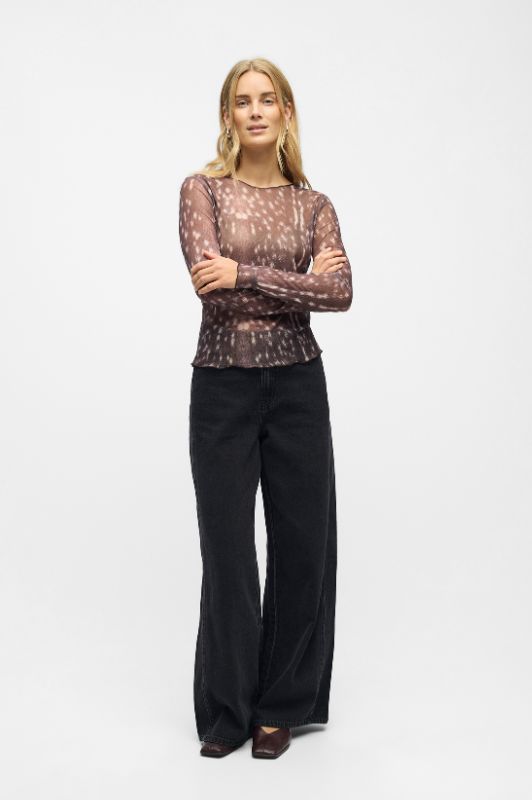 Object Montana meshbluse bambiprint