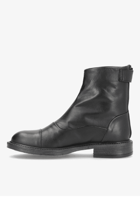 Shoedesign Copenhagen Dahlia skindstøvle I Blødt læder i sort