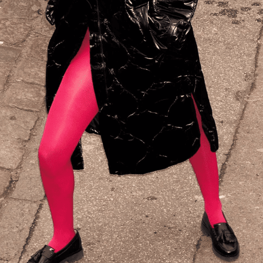 Sneaky Fox tights - Strømpebuks pink - perfekt at give spræl til din yndlingskjole