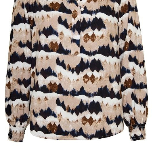 Ofelia Lucy bluse | Flot sensommerprint