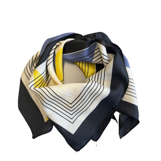 Luxzuz Bandolara scarf I Fint tørklæde med gult print