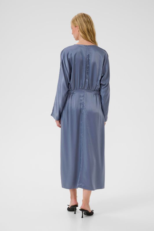 Karen By Simonsen Blanca long Dress | Smuk blå