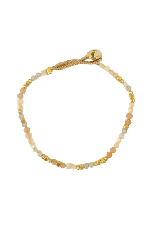 Ibu jewels armbånd I Lulu mix af lyse perler I Dresslab