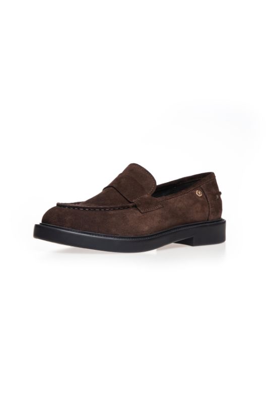 Copenhagen Shoes The beauty sko | Loafer i brun ruskind