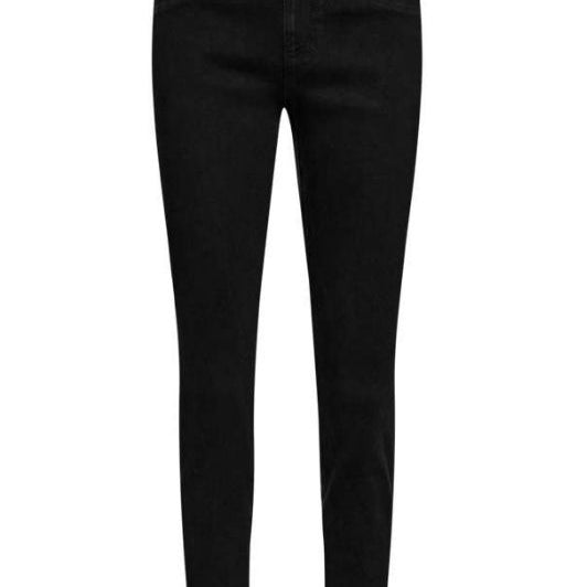 FreeQuent Shantal bukser | Smarte sorte denim bukser