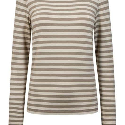Freequent Liana bluse I Strib sand