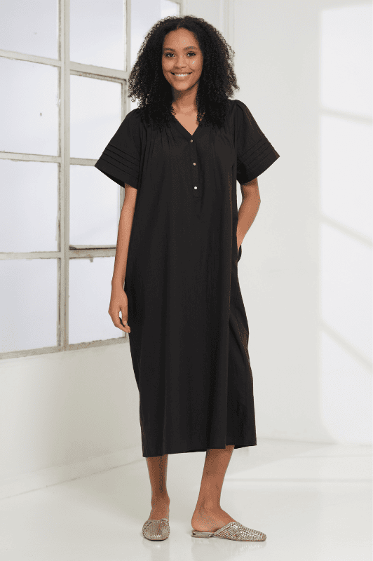 Prepair Aya dress | Smuk sort kjole i A-shape