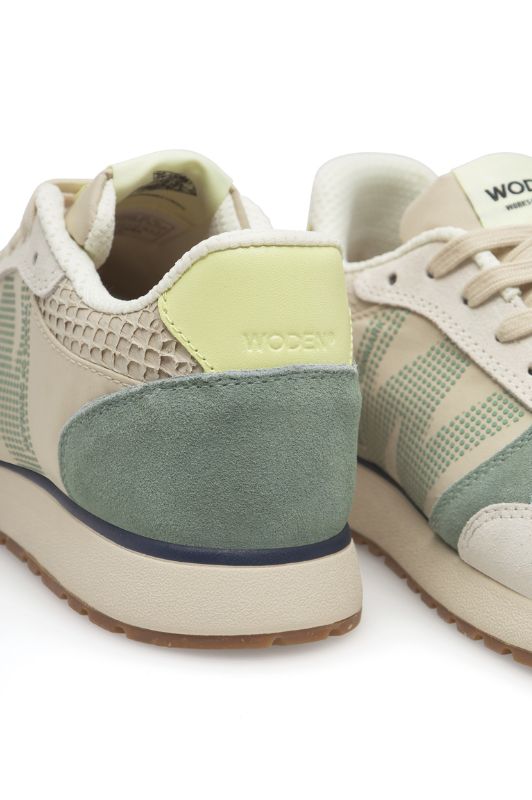Woden Ronja  | Sneakers i flotte forårsnuancer | Wax multi