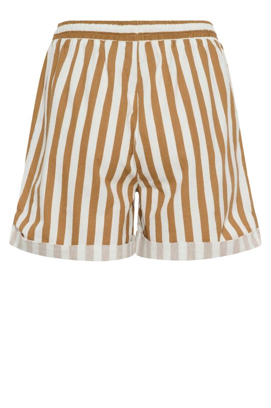 Saint Tropez Zalinda shorts | Sommershorts i brune striber