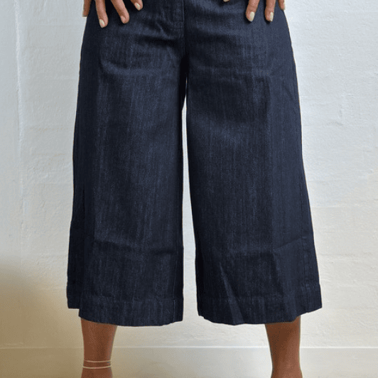 Gaspar Paris knickers i mørk denim