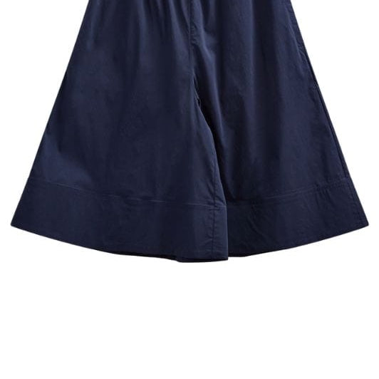 Freequent Jules Bermuda | Knælange shorts med lommer i navy