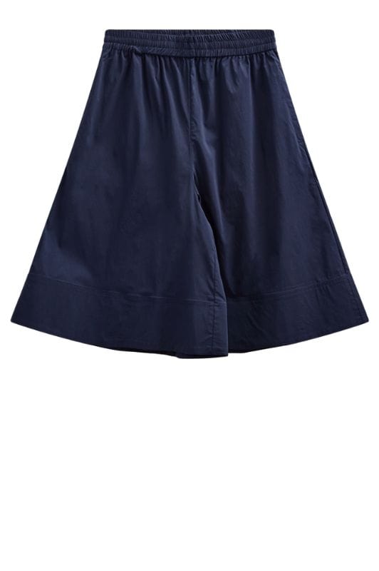 Freequent Jules Bermuda | Knælange shorts med lommer i navy