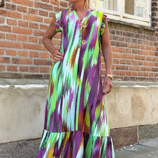 Gaspar Loule multiprint dress | Dresslab